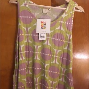 Orla Kiely Floral High Low Tank